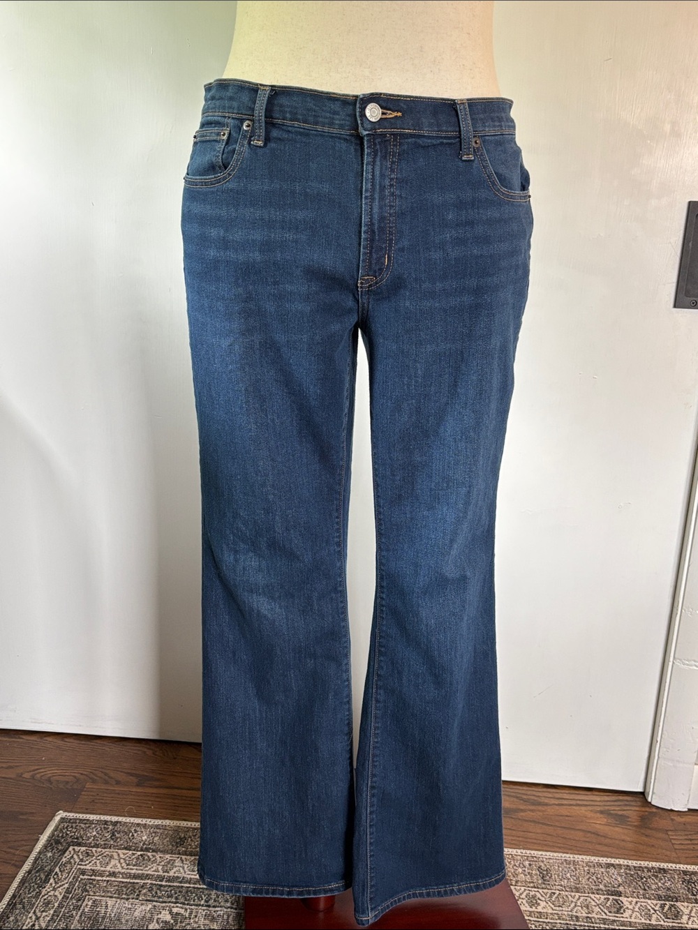 GAP Women's Dark Blue Bootcut Jeans